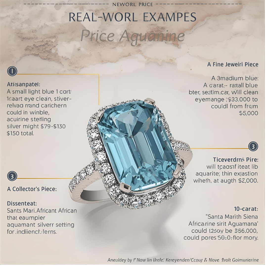 How Much Is A Real Aquamarine Stone Worth